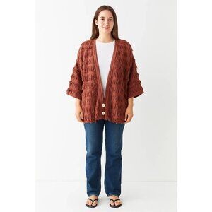 Vintage Paula Sweet Muslin Mink Fringe Jacket Two Button Fringe Size Medium